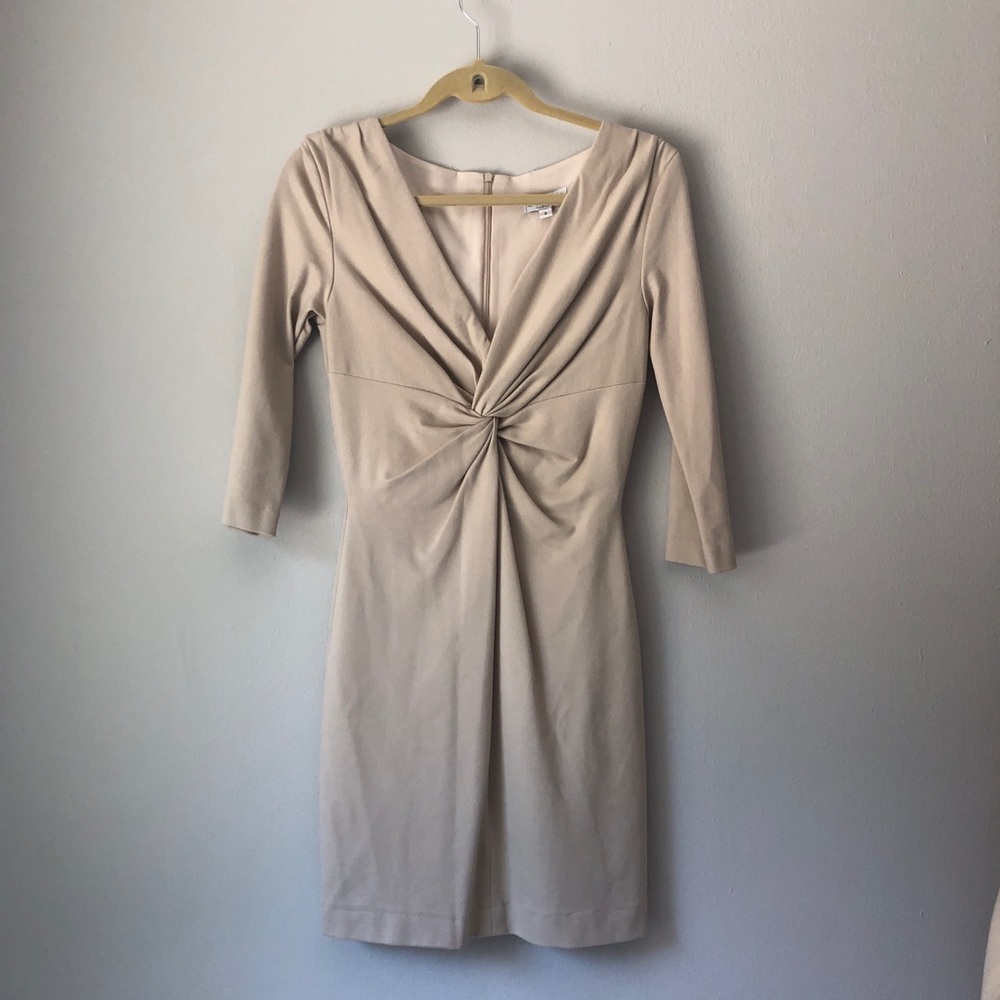 Amy Matto NY: Tan bodycon dress